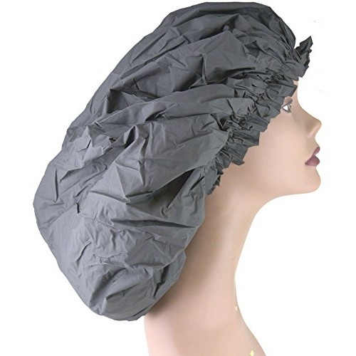 Donna Premium Collection Super Jumbo Shower Cap Black 22164