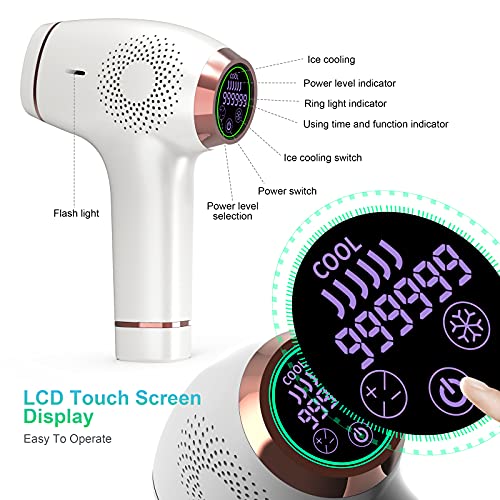 Donper Laser Hair Removal for Women, at-Home IPL Hair Removal Device 999,999 ...