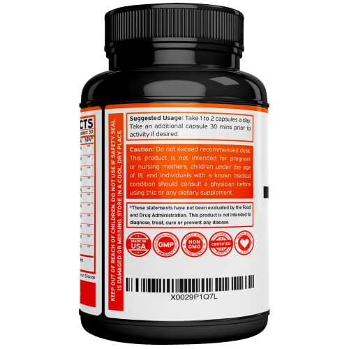 Horny Goat Weed for Men and Women - [1590mg Maximum Strength] - Maca Root, Gi...