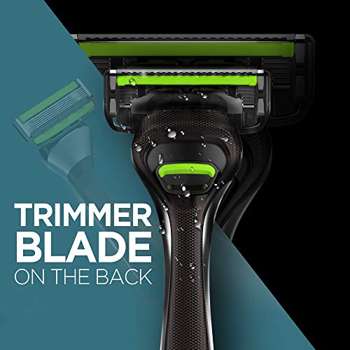 DORCO Pace 6 Pro - Six Blade Razor System with Trimmer - 12 Pack Refill (No H...