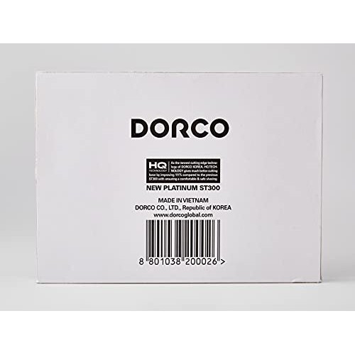 Dorco ST300 Platinum Extra Double Edge Razor Blades - 100 Ct