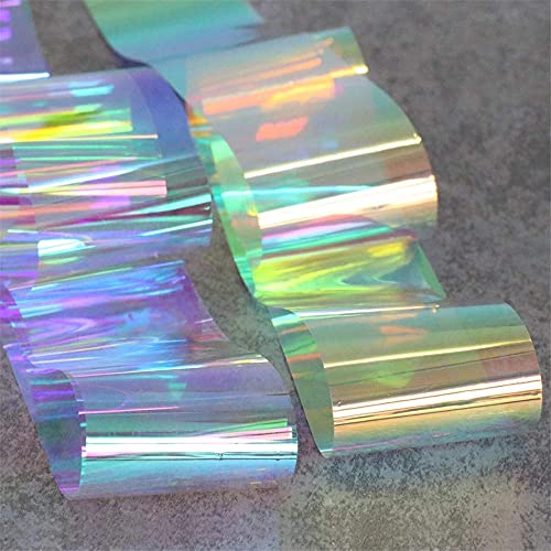Dornail Aurora Nail Foil Stickers Broken Glass Paper Nail Decals Nail Wraps f...