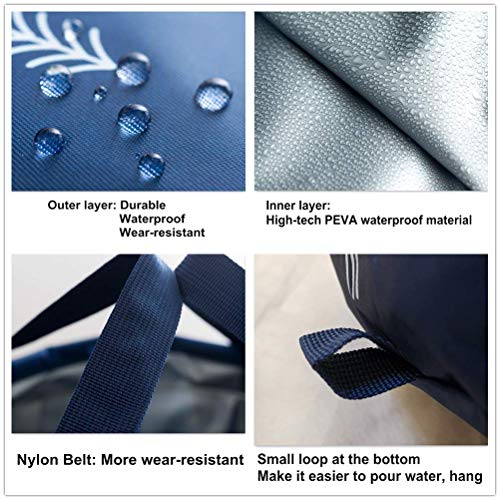 DoroSun 24L Collapsible Foot Bath Soak Tub with Handles for Large Feet Soakin...