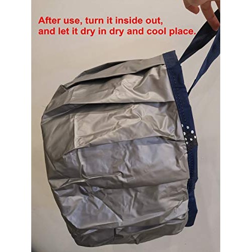 DoroSun 24L Collapsible Foot Bath Soak Tub with Handles for Large Feet Soakin...