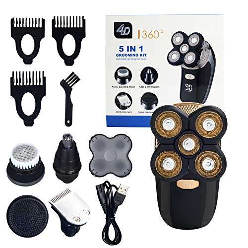 DOTSOG Electric Shaver Razor for Men,Waterproof 4D Floating Head Shaving Bald...