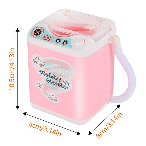 DOTSOG Mini Electric Makeup Brush Cleaner Makeup Sponge Washing Machine Dollh...
