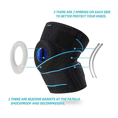 DOUFURT Knee Brace Stabilizers for Meniscus Tear Knee Pain ACL MCL Injury Rec...