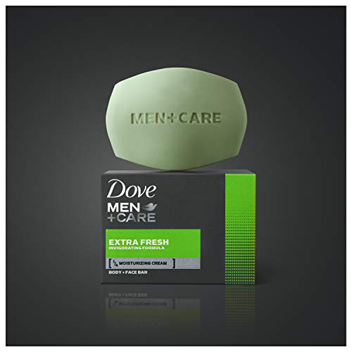 Dove Men+Care 3 in 1 Bar Cleanser for Body, Face, and Shaving Extra Fresh Bod...