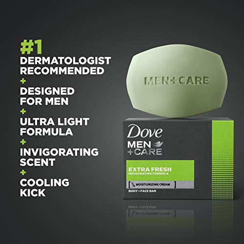 Dove Men+Care Bar 3 in 1 Cleanser for Body, Face, and Shaving to Clean and Hy...
