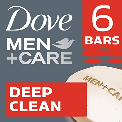 Dove Men+Care Body Soap and Face Bar More Moisturizing Than Bar Soap Deep Cle...