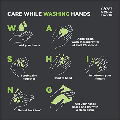 Dove Men+Care Body Soap and Face Bar More Moisturizing Than Bar Soap Deep Cle...