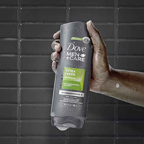 Dove Men+Care Body Wash for Men's Skin Care Extra Fresh Effectively Washes Aw...