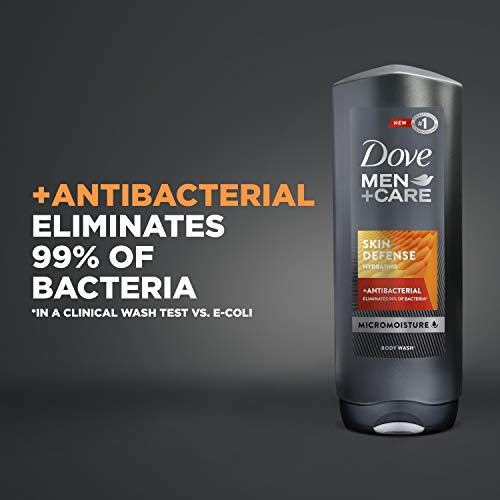 Dove Men+Care Body Wash For Smooth and Hydrated Skin Care Skin Defense Effect...