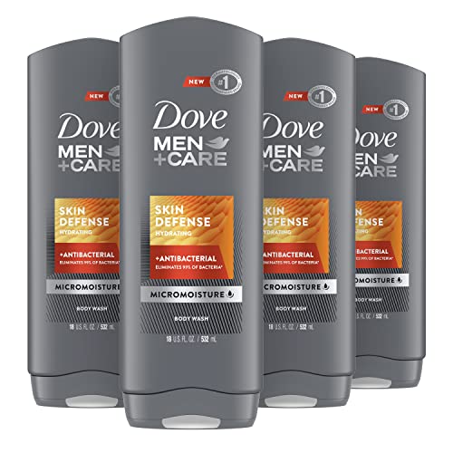 Dove Men+Care Body Wash For Smooth and Hydrated Skin Care Skin Defense Effect...