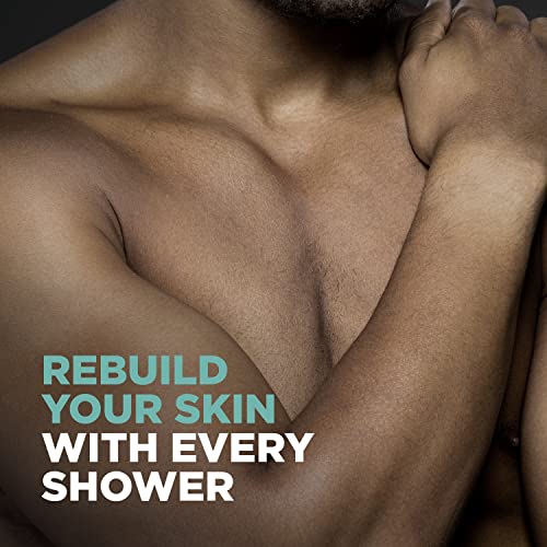 Dove Men+Care Mens Body Wash Dry Skin Body Wash with Micromoisture, Blue Euca...