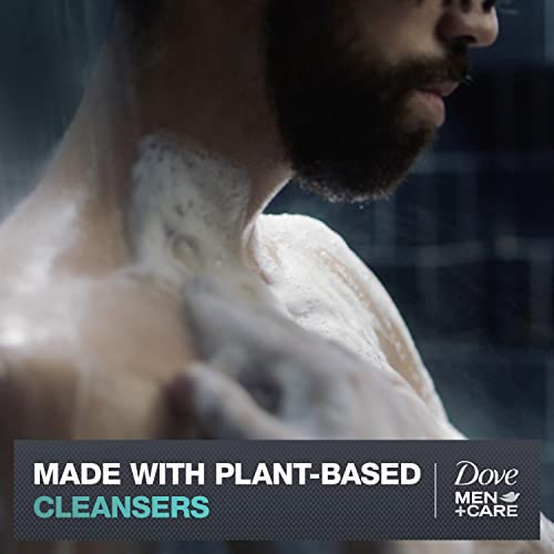 Dove Men+Care Mens Body Wash Dry Skin Body Wash with Micromoisture, Blue Euca...