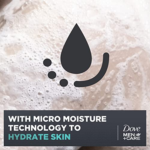 Dove Men+Care Mens Body Wash Dry Skin Body Wash with Micromoisture, Blue Euca...