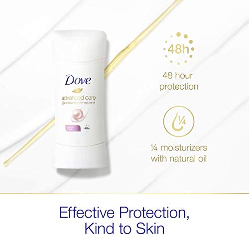 Dove Advanced Care Antiperspirant Deodorant Stick for Women Beauty Finish for...