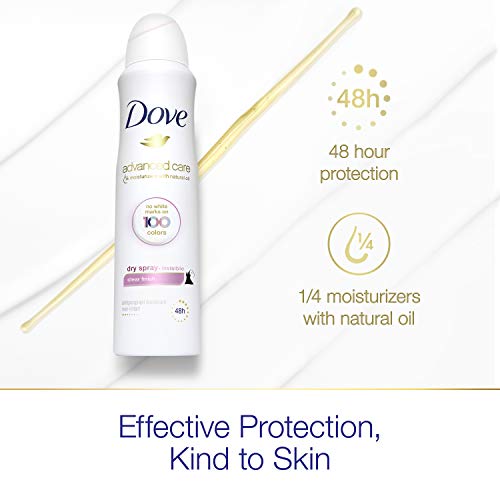 Dove Advanced Care Invisible Dry Spray Antiperspirant Deodorant No White Mark...