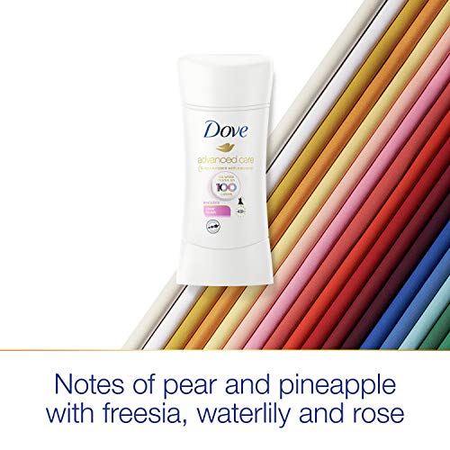 Dove Antiperspirant Deodorant Stick No White Marks on 100 Colors Clear Finish...