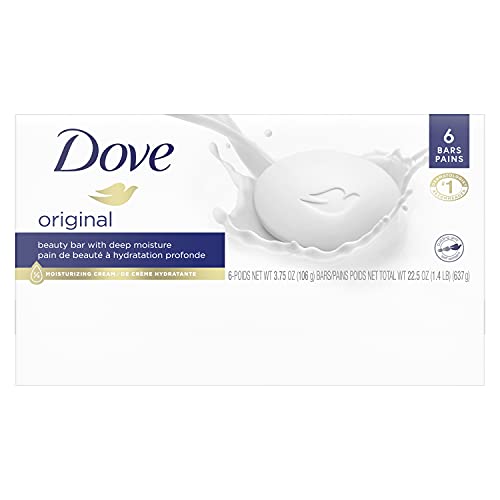 Dove Beauty Bar Gentle Skin Cleanser Moisturizing for Gentle Soft Skin Care O...