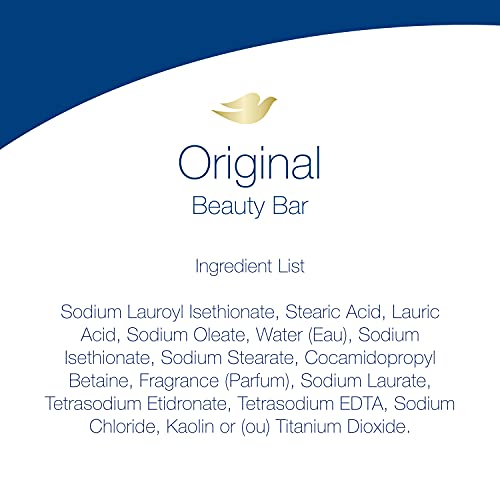 Dove Beauty Bar Gentle Skin Cleanser Moisturizing for Gentle Soft Skin Care O...