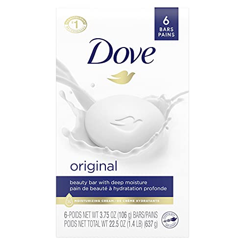 Dove Beauty Bar Gentle Skin Cleanser Moisturizing for Gentle Soft Skin Care O...