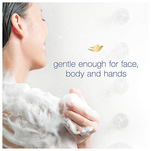 Dove Beauty Bar Gently Cleanses and Nourishes Sensitive Skin Effectively Wash...