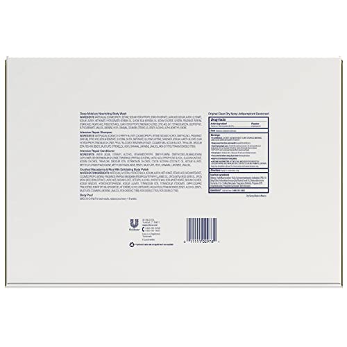 Dove Beauty Essentials Bath and Body Gift Set Perfect Bath Gift Set for Him o...