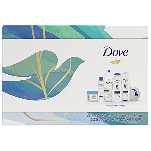 Dove Beauty Essentials Bath and Body Gift Set Perfect Bath Gift Set for Him o...