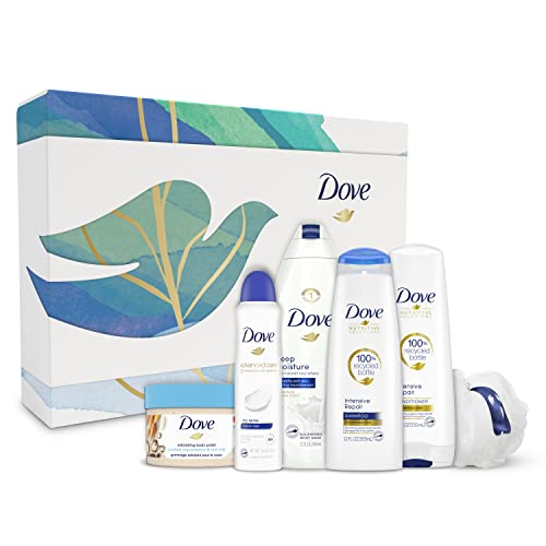 Dove Beauty Essentials Bath and Body Gift Set Perfect Bath Gift Set for Him o...
