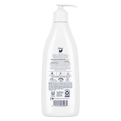 Dove Body Love Moisturizing Lotion for Rough or Dry Skin Intense Care Softens...
