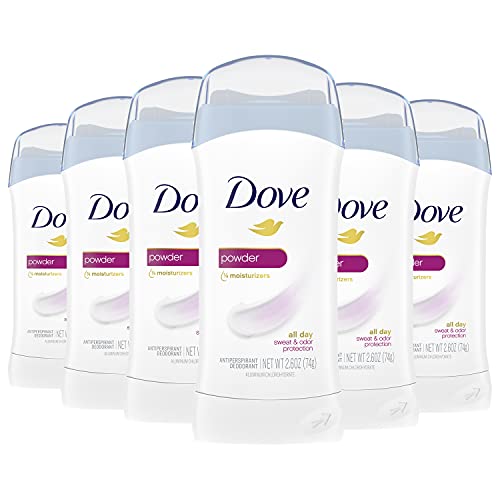 Dove Invisible Solid Antiperspirant Deodorant Stick for Women, Powder, For Al...