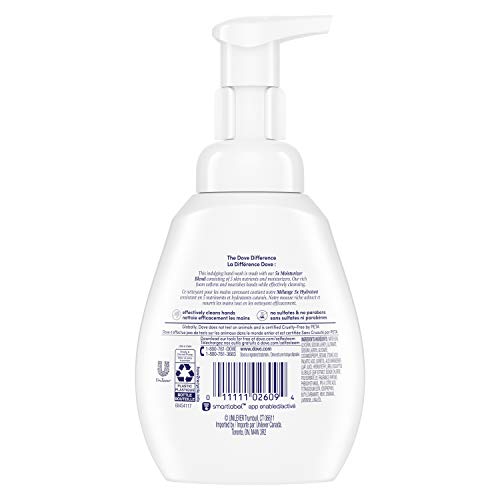 Dove Nourishing Foaming Hand Wash For Clean and Softer Hands Aloe and Eucalyp...