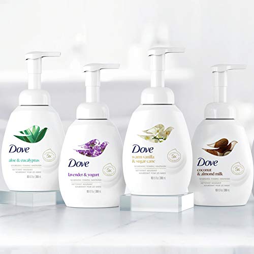 Dove Nourishing Foaming Hand Wash For Clean and Softer Hands Aloe and Eucalyp...