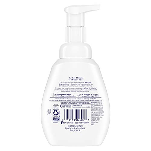 Dove Nourishing Foaming Hand Wash For Clean and Softer Hands Coconut and Almo...