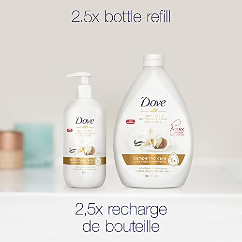Dove Pampering Care Hand Wash For Clean & Softer Hands Shea Butter & Warm Van...