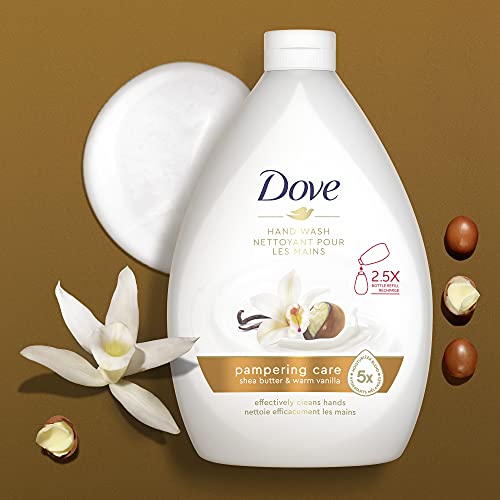 Dove Pampering Care Hand Wash For Clean & Softer Hands Shea Butter & Warm Van...