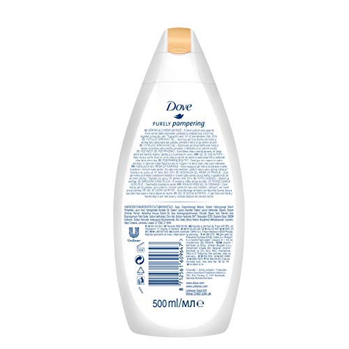 Dove Purely Pampering Body Wash, Shea Butter with Warm Vanilla, 16.9 Ounce/50...