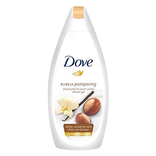 Dove Purely Pampering Body Wash, Shea Butter with Warm Vanilla, 16.9 Ounce/50...