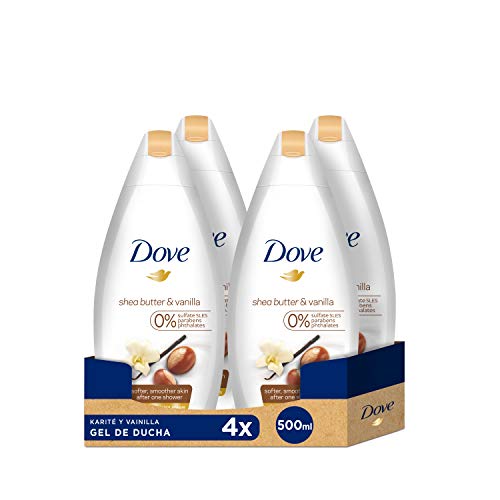 Dove Purely Pampering Body Wash, Shea Butter with Warm Vanilla, 16.9 Ounce/50...