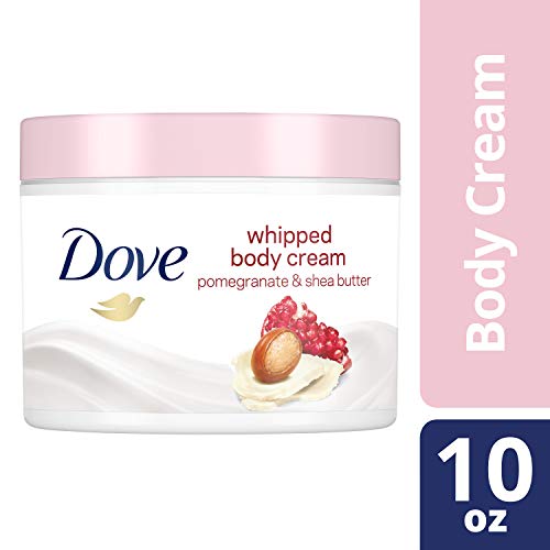Dove Whipped Body Cream Dry Skin Moisturizer Pomegranate and Shea Butter Nour...