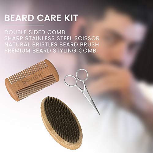 12 In 1 Beard Kit for Men, Christmas Gifts for Men, Beard Growth Kit, Beard G...