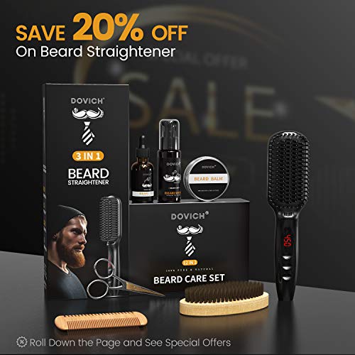 12 In 1 Beard Kit for Men, Christmas Gifts for Men, Beard Growth Kit, Beard G...