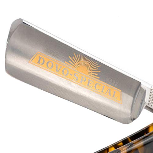 DOVO Special Straight Razor with Imitation Tortoiseshell Handle 5/8''
