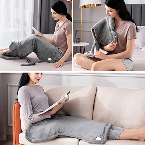 Dowin Heating Pad for Neck and Shoulders, Fast Heating Pads with Auto Shut Of...
