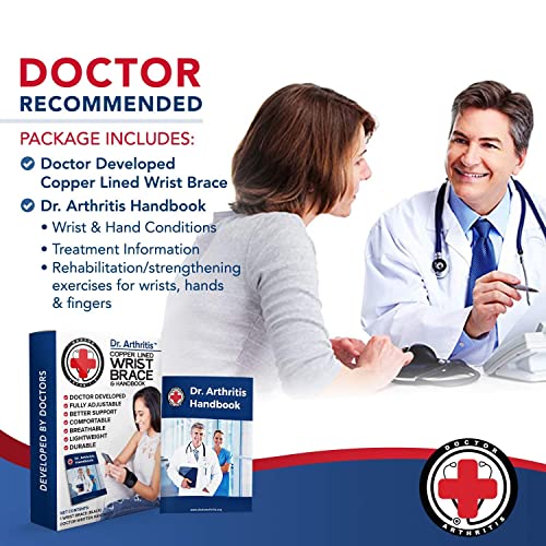 Doctor Developed Copper Wrist Brace/Carpal Tunnel/Wrist Support/Wrist Splint/...