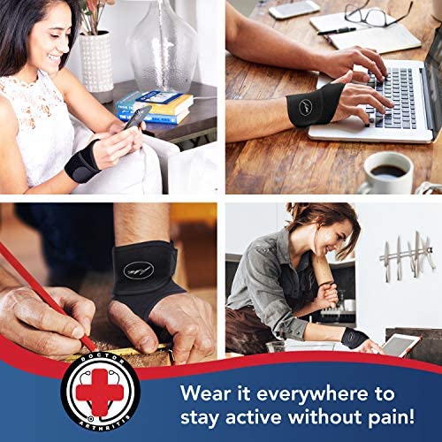 Doctor Developed Copper Wrist Brace/Carpal Tunnel/Wrist Support/Wrist Splint/...