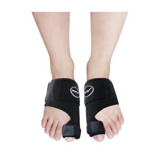 Toe Straightener Foot Brace - Adjustable Foot Wrap and Big Toe Brace to Corre...