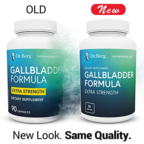 Dr. Berg’s Gallbladder Formula Extra Strength - Liver Support Health Suppleme...